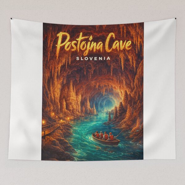 Item preview, Postojna Cave Stalactite Wonderland with Boat Ride – Slovenia’s Iconic Karst Formation in the Inner Carniola Region designed and sold by Places On Earth.