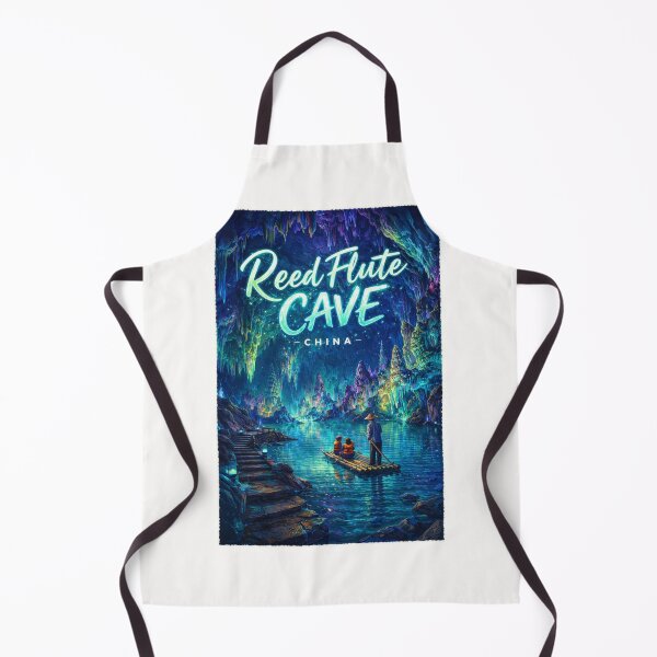 Item preview, Reed Flute Cave in Guilin, China – Limestone Formations and Colorful Reflections in Guangxi Zhuang Region designed and sold by Places On Earth.