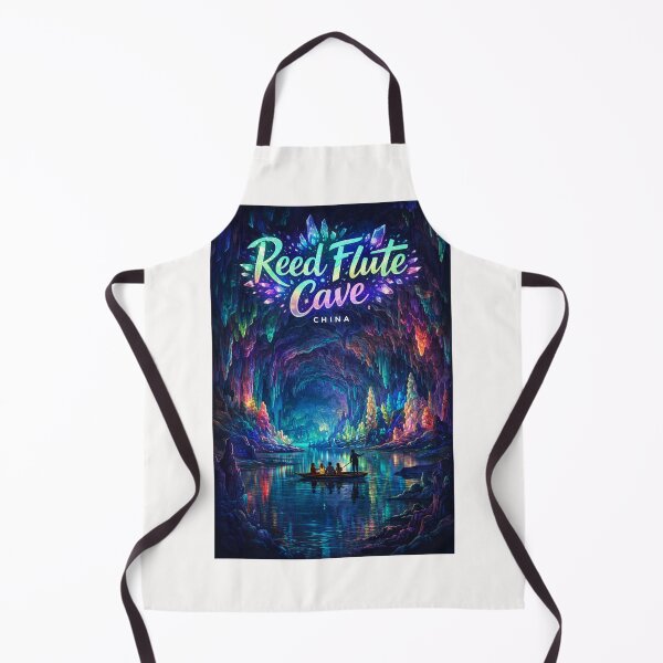 Item preview, Reed Flute Cave Light Show in Guilin, China – Colorful Karst Formations in Guangxi's Subterranean Wonder designed and sold by Places On Earth.