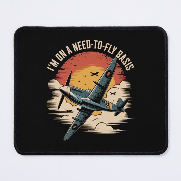 Item preview, WWII fighter plane  - Vintage Aircraft - ww2 aircraft - military aviation - Aircraft Dispatcher - Ramp Agent - Turnaround Coordinator - Ramp life – Plane spotter designed and sold by JansenGS.