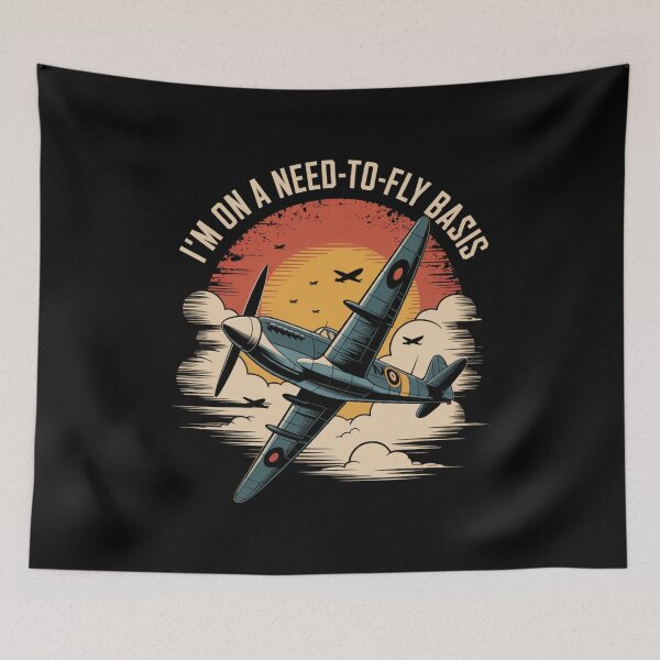 Item preview, WWII fighter plane  - Vintage Aircraft - ww2 aircraft - military aviation - Aircraft Dispatcher - Ramp Agent - Turnaround Coordinator - Ramp life – Plane spotter designed and sold by JansenGS.