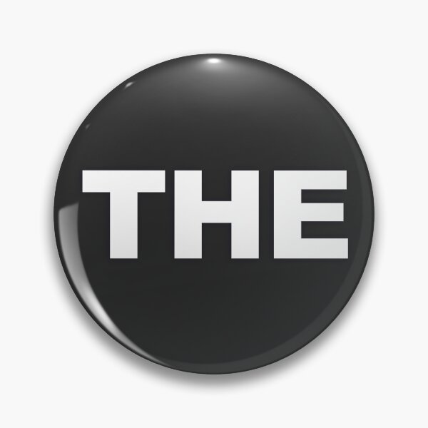 Item preview, THE — White Minimal Bold Type Statement designed and sold by WORDPAUSE.