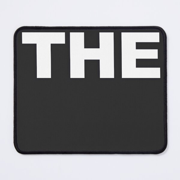 Item preview, THE — White Minimal Bold Type Statement designed and sold by WORDPAUSE.