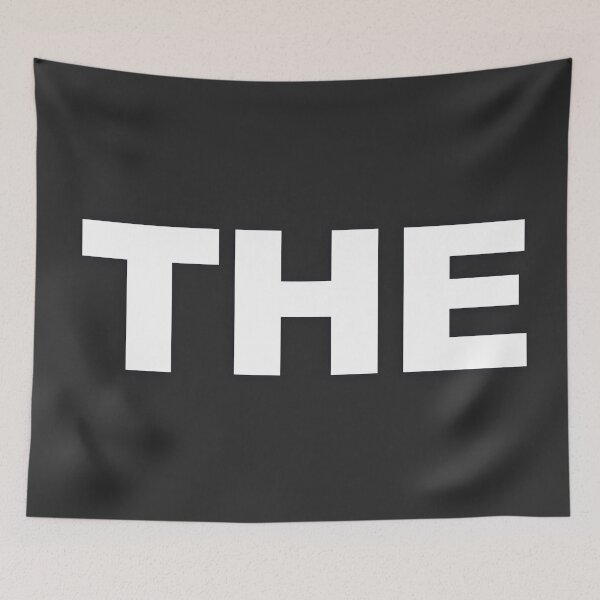 Item preview, THE — White Minimal Bold Type Statement designed and sold by WORDPAUSE.