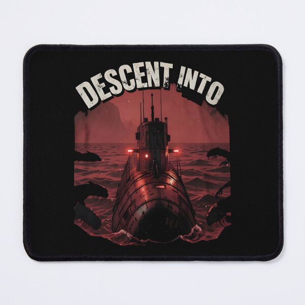 Item preview, iron lung Psychological Horror Submarine T-Shirt | Red Depths Descent designed and sold by Uglyandcute.