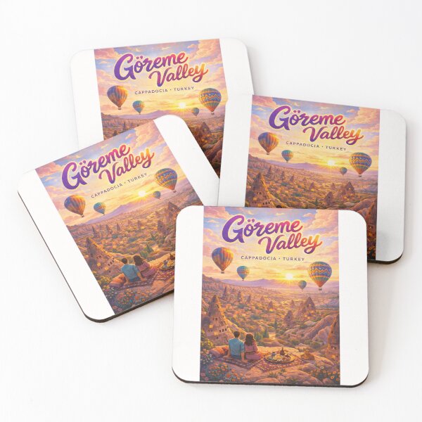 Item preview, Göreme Valley Hot Air Balloons at Sunrise – Cappadocia’s Volcanic Landscape and Cave Dwellings in Turkey designed and sold by Places On Earth.