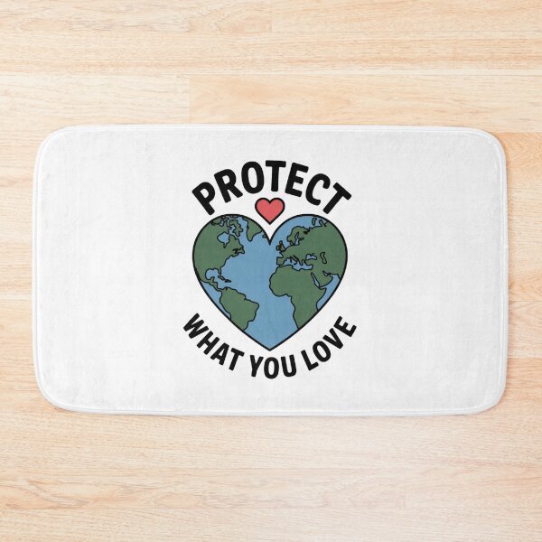 Item preview, Protect What You Love Earth Heart designed and sold by proearth2022.