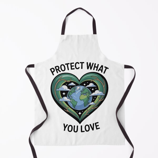 Item preview, Protect What You Love Earth Botanical Heart designed and sold by proearth2022.