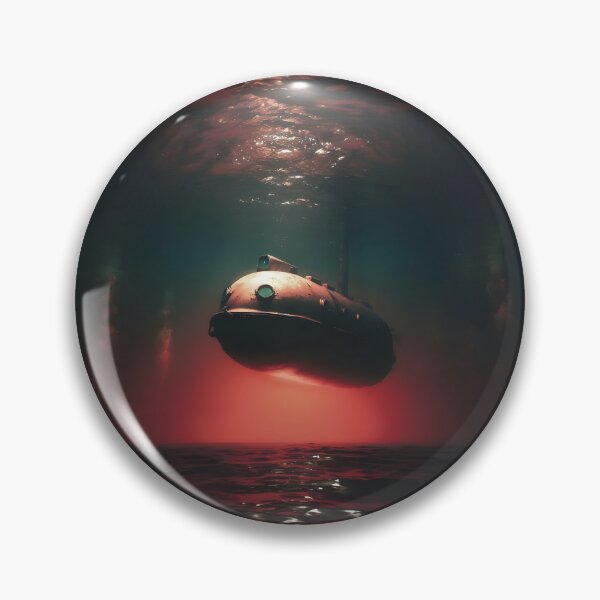 Item preview, iron lung Psychological Horror Submarine T-Shirt | Red Depths Descent designed and sold by Uglyandcute.