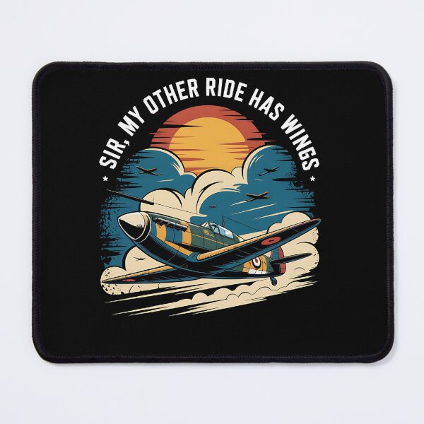 Item preview, WWII fighter plane - Vintage Aircraft - ww2 aircraft - military aviation - Aircraft Dispatcher - Ramp Agent - Turnaround Coordinator - Ramp life – Plane spotter designed and sold by JansenGS.