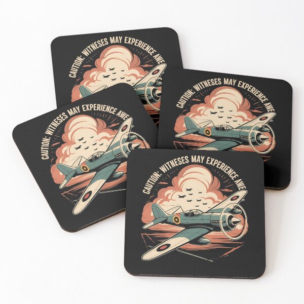 Item preview, WWII fighter plane  - Vintage Aircraft - ww2 aircraft - military aviation - Aircraft Dispatcher - Ramp Agent - Turnaround Coordinator - Ramp life – Plane spotter designed and sold by JansenGS.