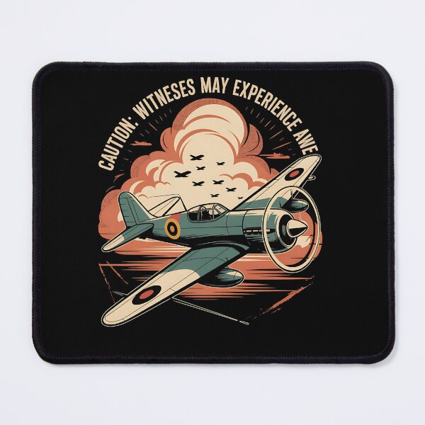 Item preview, WWII fighter plane  - Vintage Aircraft - ww2 aircraft - military aviation - Aircraft Dispatcher - Ramp Agent - Turnaround Coordinator - Ramp life – Plane spotter designed and sold by JansenGS.