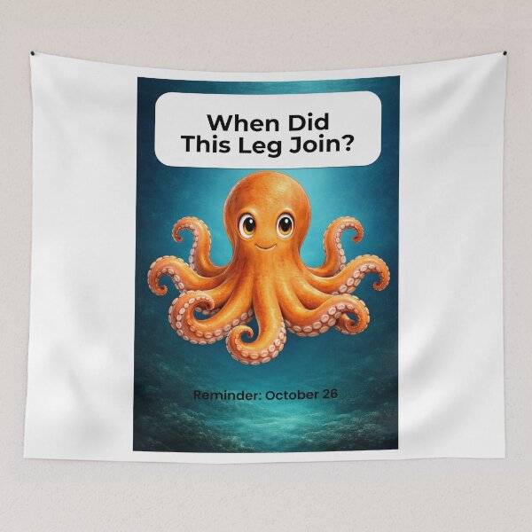 Item preview, Octopus Joke – October 26 Gift designed and sold by ariksworld.