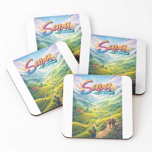 Item preview, Sapa Vietnam – Terraced Rice Fields in the Hoàng Liên Mountains with Hmong Villages and Scenic Hiking Trails designed and sold by Places On Earth.