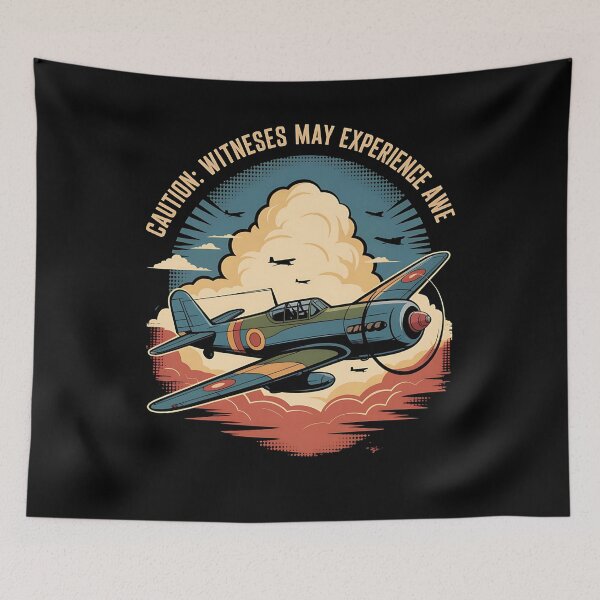 Item preview, WWII fighter plane  - Vintage Aircraft - ww2 aircraft - military aviation - Aircraft Dispatcher - Ramp Agent - Turnaround Coordinator - Ramp life – Plane spotter designed and sold by JansenGS.
