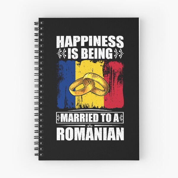 Item preview, Happiness Is Being Married To A Romanian  designed and sold by GabbyKash.