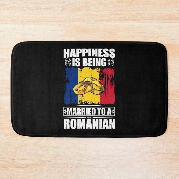 Item preview, Happiness Is Being Married To A Romanian  designed and sold by GabbyKash.