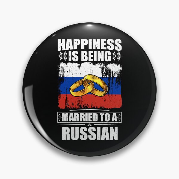 Item preview, Happiness Is Being Married To A Russian  designed and sold by GabbyKash.