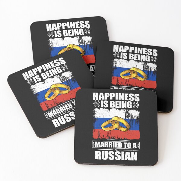 Item preview, Happiness Is Being Married To A Russian  designed and sold by GabbyKash.