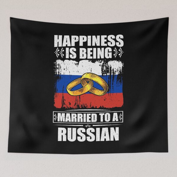 Item preview, Happiness Is Being Married To A Russian  designed and sold by GabbyKash.