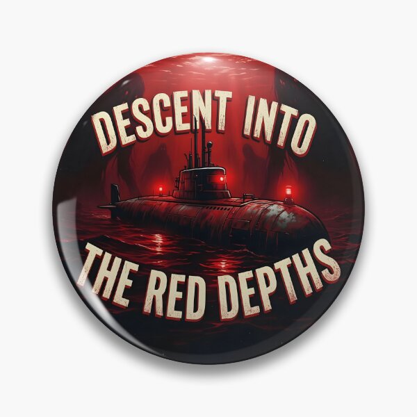 Item preview, iron lung Psychological Horror Submarine T-Shirt | Red Depths Descent designed and sold by Uglyandcute.
