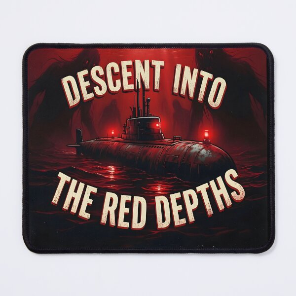 Item preview, iron lung Psychological Horror Submarine T-Shirt | Red Depths Descent designed and sold by Uglyandcute.
