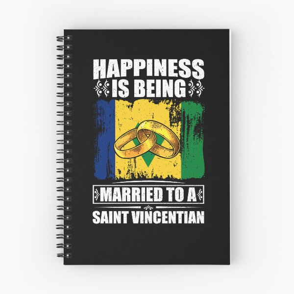 Item preview, Happiness Is Being Married To A Saint Vincentian designed and sold by GabbyKash.