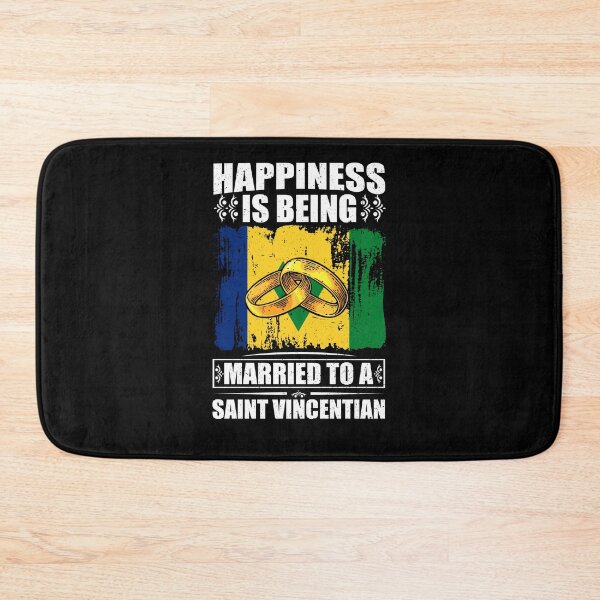 Item preview, Happiness Is Being Married To A Saint Vincentian designed and sold by GabbyKash.