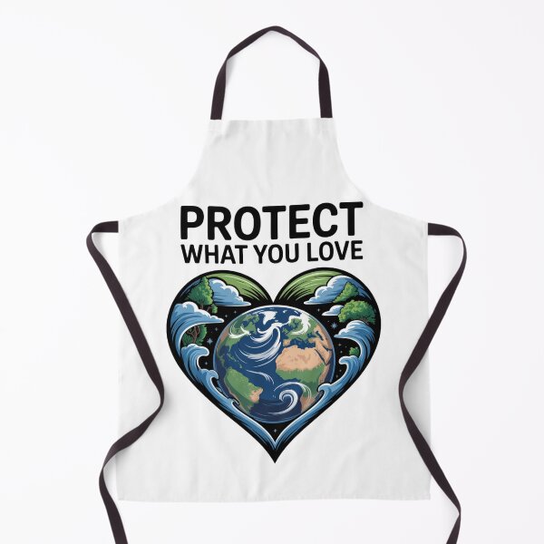 Item preview, Protect What You Love Earth Ocean Heart designed and sold by proearth2022.