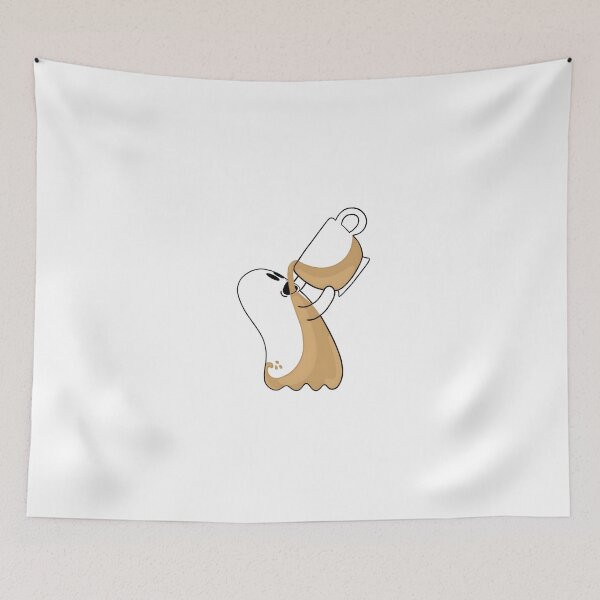 Item preview, Hard to be spooky without coffee! designed and sold by SlayPOPShop.