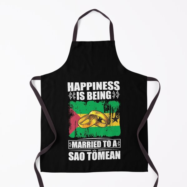 Item preview, Happiness Is Being Married To A Sao Tomean designed and sold by GabbyKash.