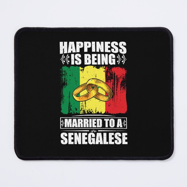 Item preview, Happiness Is Being Married To A Senegalese   designed and sold by GabbyKash.