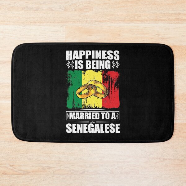 Item preview, Happiness Is Being Married To A Senegalese   designed and sold by GabbyKash.