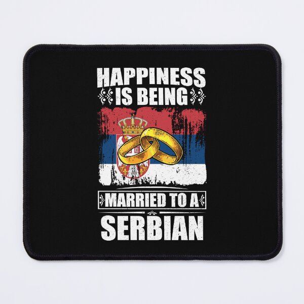 Item preview, Happiness Is Being Married To A Serbian designed and sold by GabbyKash.