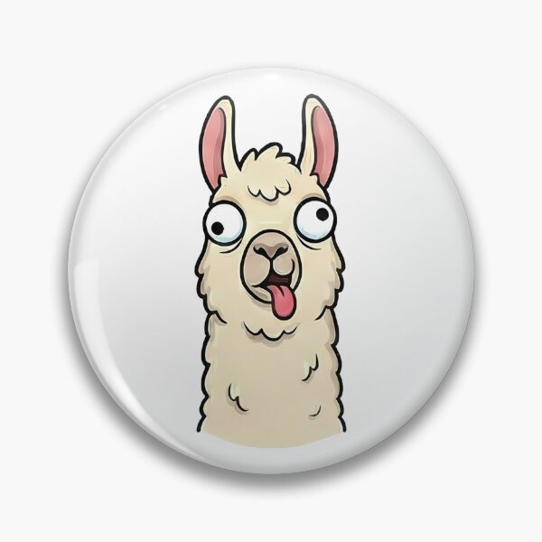 Item preview, Funny Derpy Llama Cartoon designed and sold by k3rstman1.