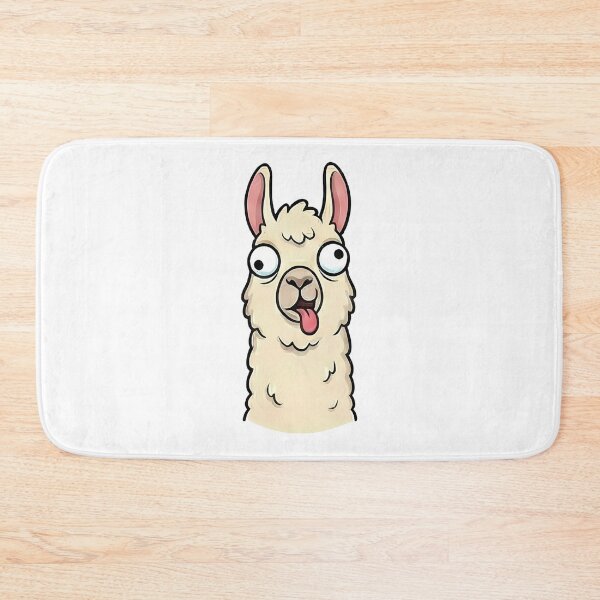 Item preview, Funny Derpy Llama Cartoon designed and sold by k3rstman1.