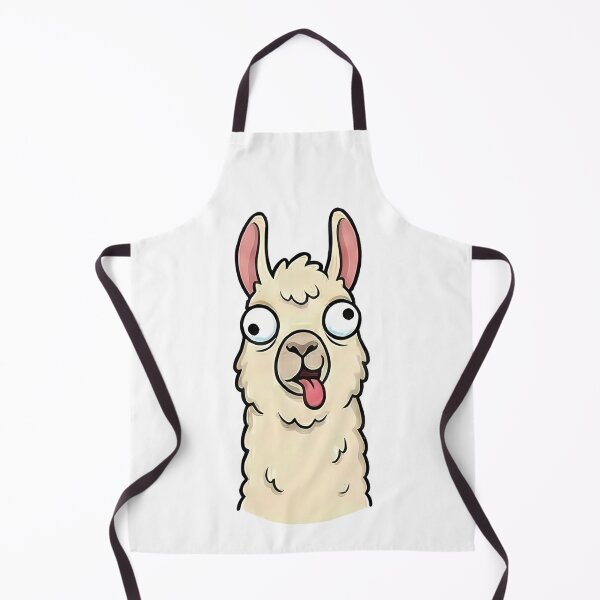 Item preview, Funny Derpy Llama Cartoon designed and sold by k3rstman1.