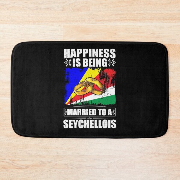 Item preview, Happiness Is Being Married To A Seychellois  designed and sold by GabbyKash.