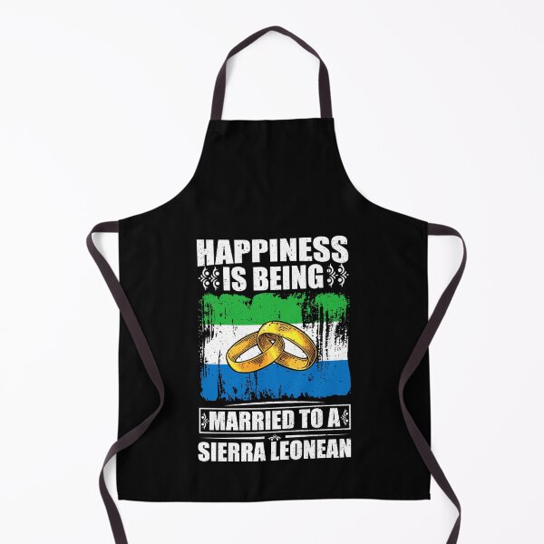 Item preview, Happiness Is Being Married To A Sierra Leonean designed and sold by GabbyKash.