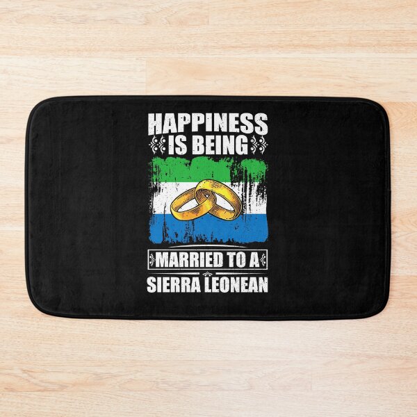 Item preview, Happiness Is Being Married To A Sierra Leonean  designed and sold by GabbyKash.