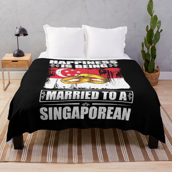 Item preview, Happiness Is Being Married To A Singaporean designed and sold by GabbyKash.