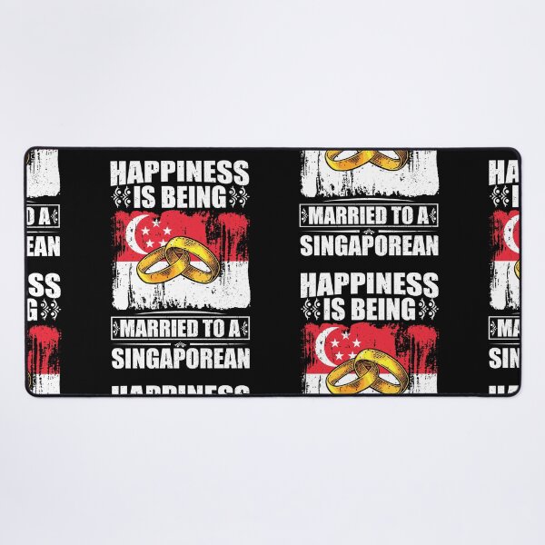 Item preview, Happiness Is Being Married To A Singaporean designed and sold by GabbyKash.