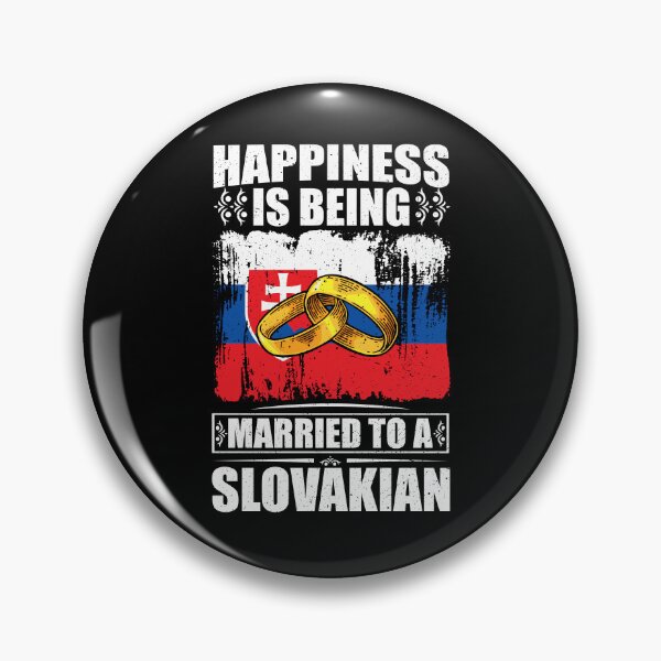 Item preview, Happiness Is Being Married To A Slovakian  designed and sold by GabbyKash.