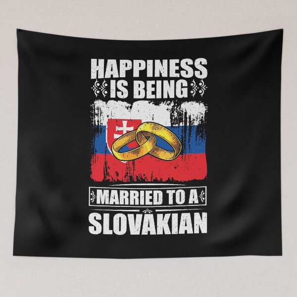 Item preview, Happiness Is Being Married To A Slovakian  designed and sold by GabbyKash.