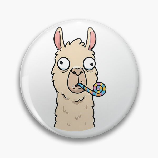 Item preview, Funny Llama Party Animal Cartoon designed and sold by k3rstman1.