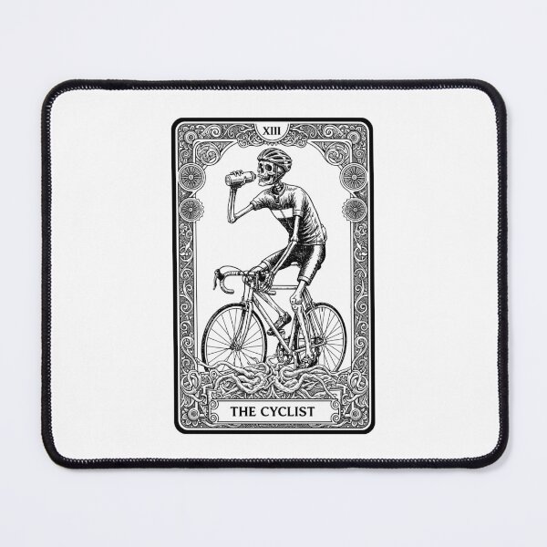 Item preview, Cycling Cyclist Tarot Card Funny Skeleton Bicycle Biker designed and sold by GrandeDuc.