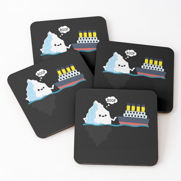 Item preview, Titanic Funny Titanic and Iceberg Boop Parody for Boys Girls designed and sold by farhanhafeez.