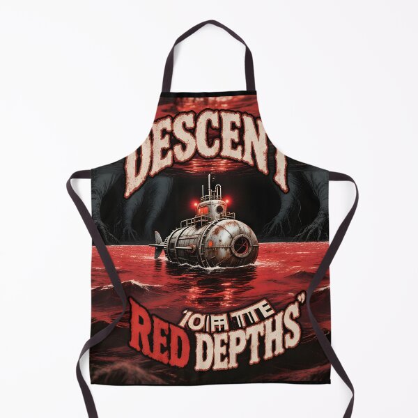 Item preview, iron lung Psychological Horror Submarine T-Shirt | Red Depths Descent designed and sold by Uglyandcute.