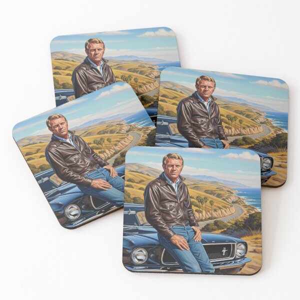 Item preview, Steve McQueen - Coastal Maverick: Iconic Legend on the Pacific Highway designed and sold by Art's Diner.