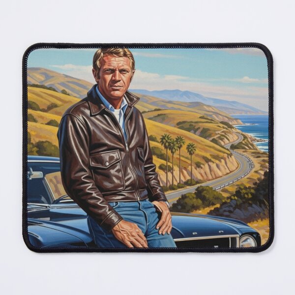 Item preview, Steve McQueen - Coastal Maverick: Iconic Legend on the Pacific Highway designed and sold by Art's Diner.
